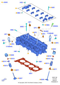 EJ7E6C032BA-ENG SUB ASSY (HEA