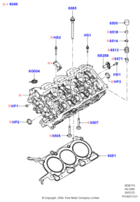 AA5Z6505A-VALVE,EXHAUST