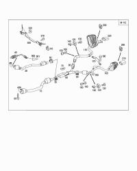 2304900021-HOSE,BY PASS RADIATOR-C(W204)