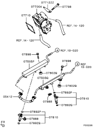 1465A080-INJECTOR KIT,FUEL