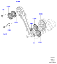 LR022952-SPROCKET-CAMSHAFT