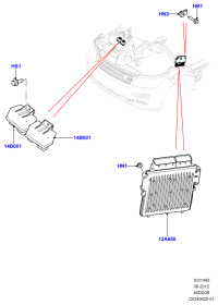 LR022838-CONTROL UNIT