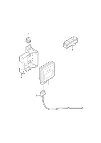 4N0907410A-Control unit, garage door opener