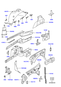 AAU760090-BRACKET,HARNESS