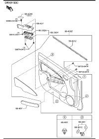 DF7366350A-SWITCH POWERWINDOW