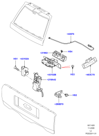 BHR760070-REINF ASSY-RAD CORE UPR
