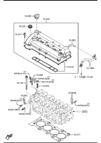 L3K910230-Gasket, rocker cover