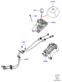 LR024717-Knob-control lever