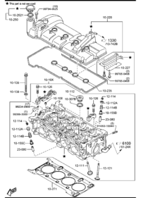 Z6221001XA-Head comp, cyln