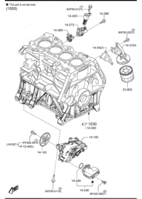 P51G14240-GASKET,OIL STRAINER