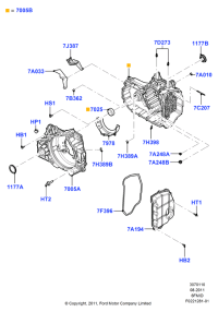 BB5Z1S177B-INPUT SHAFT SEAL