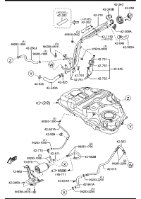 KR124227Y-PROTECTOR-FUEL TANK HEAT