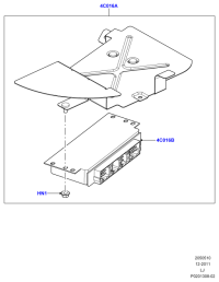 LR019429-CONTROL UNIT ASSY-TRANSFER