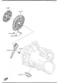 Z60116410B-Clutch pressure plate