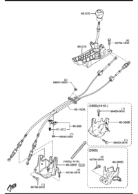 BS1C4608XA-Bracket, cable