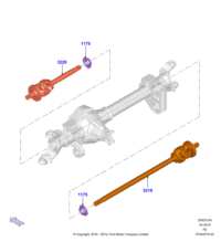 AC3Z1S175A-INPUT SHAFT SEAL