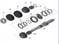 S1700L2106971305-BOLT - LWR ARM