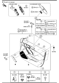 GW3L66350-SWITCH POWERWINDOW