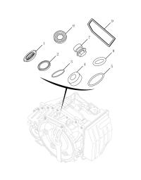 3045000100-Seal, differential oil