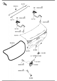 GW6T52610-LID,TRUNK