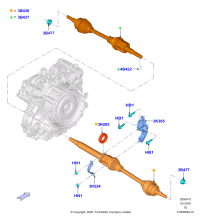 LX6Z3K305C-BRACKET,HARNESS