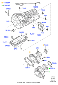 8C3Z7A194B-PAN - TRANSMISSION O