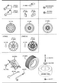 9965264050-Wheel, plate-temporary use