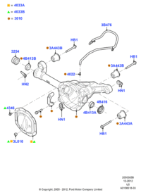 5L8Z4B416AA-INPUT SHAFT SEAL
