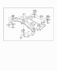 1243527765-ENGINE MOUNTING LFT/RHT-C(W204