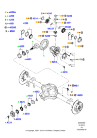 9L3Z4026E-DIFFERENTIAL ASSY