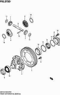 2742170C00-RETAINER, DIFF SIDE BEARING