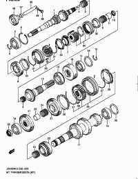 2423064J01-GEAR, INPUT SHAFT 3RD