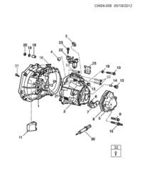 90490852-Select control rod bearing (4.510)