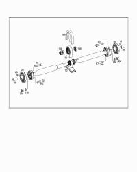 2174103500-PORSCHE CAYENNE CARDAN SHAFT