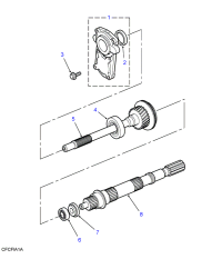 FTC5303-GASKET,W.PUMP INLET