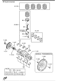 LF1711500A-FLYWHEEL