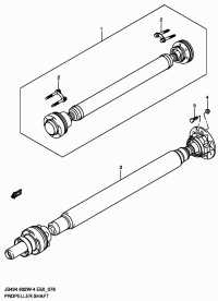 2710280K30-SHAFT ASSY,PROPELLER REAR