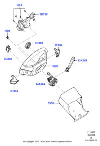 8E5Z13K359AA-SWITCH,KEY LESS-IG.SWITCH