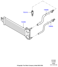 3N217890AB-Inlet/pipe-oil