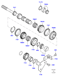 91ZT7149AA-Washer thrust