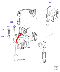 6M2T15520AA-Switch assy-back-up lamp