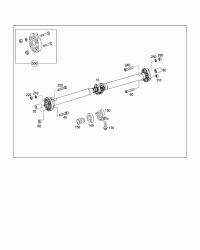 0004110400-JOINT/PROPSHAFT-W211