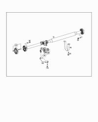 4474100600-PORSCHE CAYENNE CARDAN SHAFT