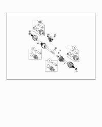 4473303800-BELLOW STEERING W164