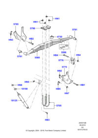F5UZ18125A-SHOCK ABSORBER FRONT LH/L538