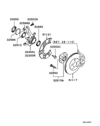 MR510053-KNUCKLE,LH