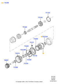 C3AZ7A089A-CLUTCH
