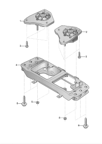 971399152D-MOUNTING-GEARBOX/E38/740