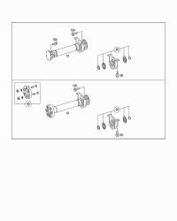 9064101081-BEARING BRACKET/RR/W204