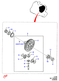 KKY0117341-GEAR-SPEED DRIVE